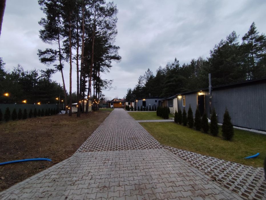 Leśne zacisze- nocleg, domek, rzeka Liwiec