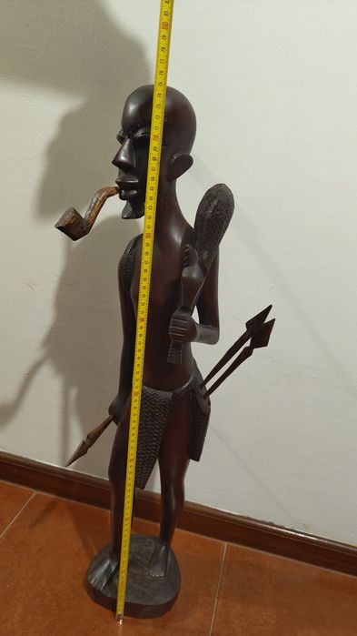 Estátua madeira africana
