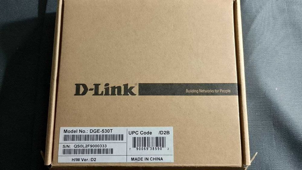 Мережевий адаптер D-Link DGE-530T Gigabit , PCI