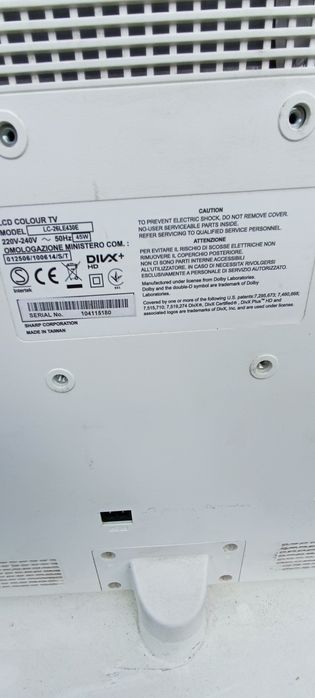 Telewizor sharp sprawny