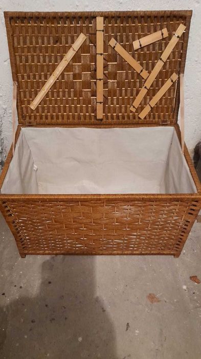 Kufer duży rattan