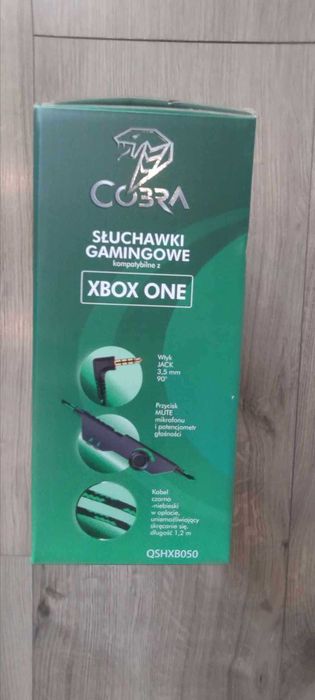 Słuchawki gamingowe cobra XBOX ONE