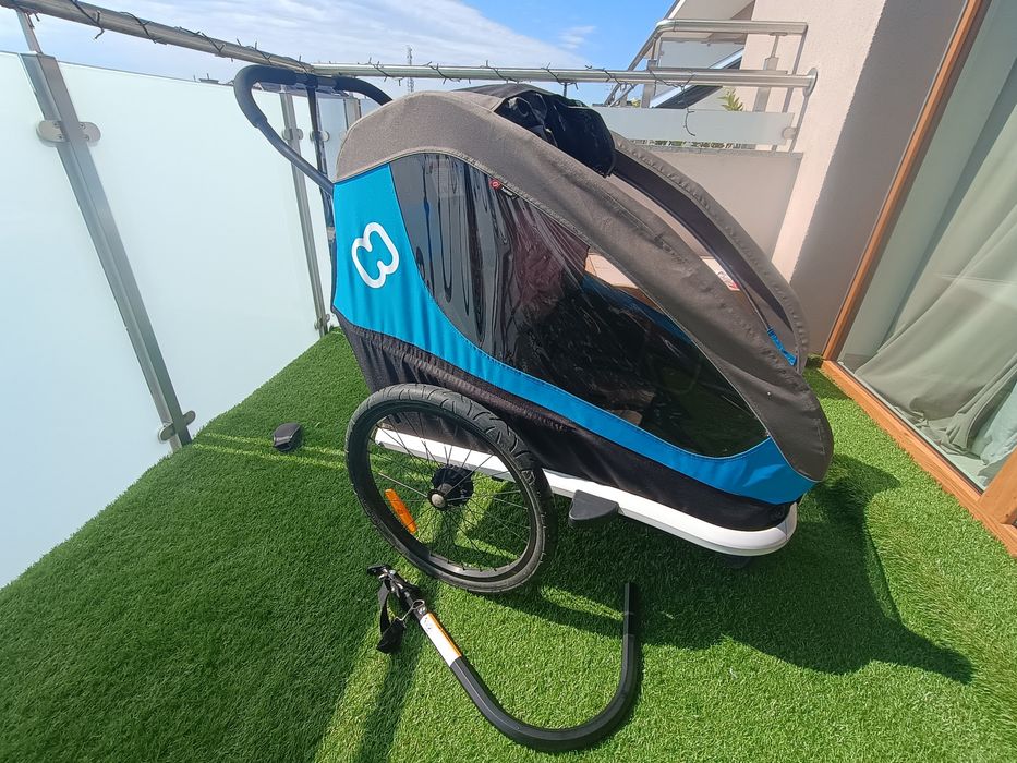 Przyczepka rowerowa/wózek Hamax podwójna