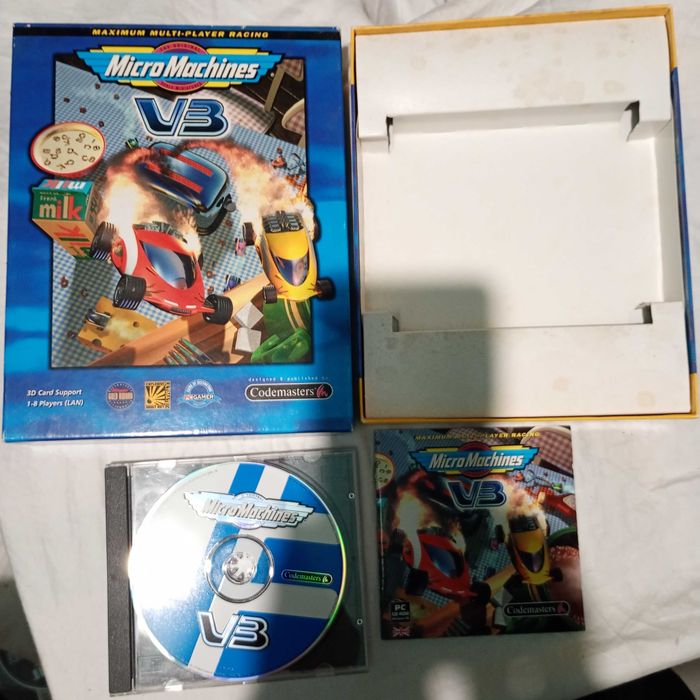 Micro Machines V3 PC Big Box Eng