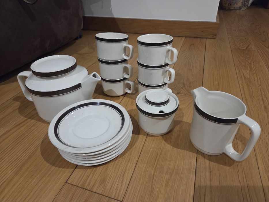 Serviço de chá da fabrica de loiça de sacavém