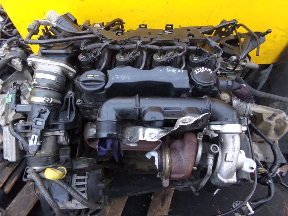 TRANSIT COURIER 1.6 TDCI EURO 5 15r 95KM silnik kompletny T3CA T3CB T3CC