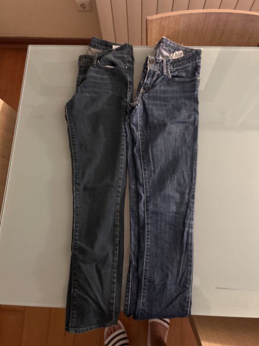 Calças ganga Levis originais azuis