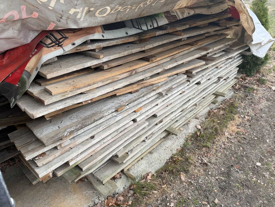 Deski szalunkowe calowe dachowe