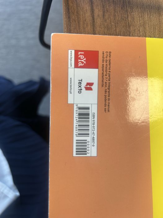 Livro Caderno atividades história 7 fio da história