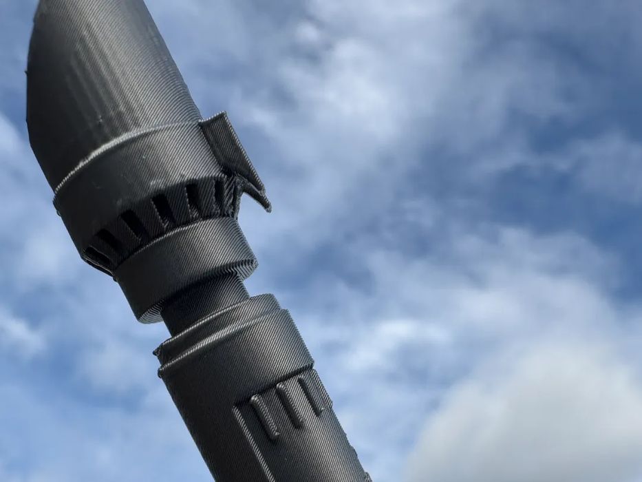 Punho de Sabre de Luz Fusion - Cópia (Não funcional)