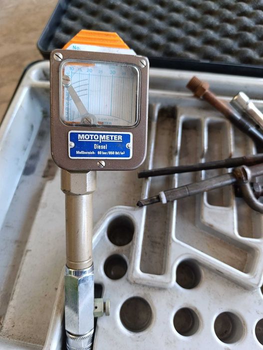 Medidor de compressão para motores a gasolina e gasóleo