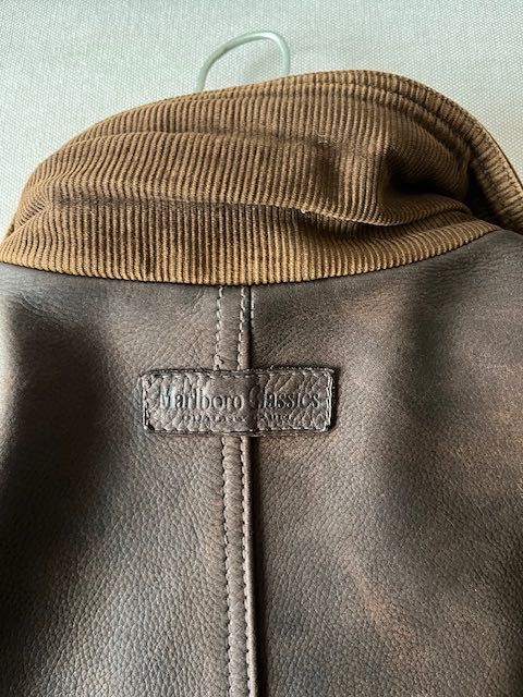 Casaco Marlboro Classics (pele de búfalo) - tamanho XL