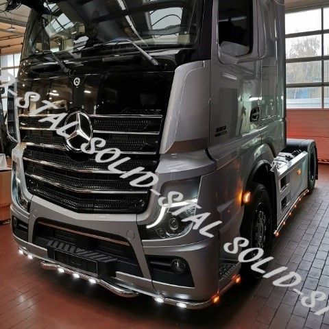 Orurowanie DOLNE / POD ZDERZAK Mercedes Actros Mp4 Euro 6 ( 3 części )