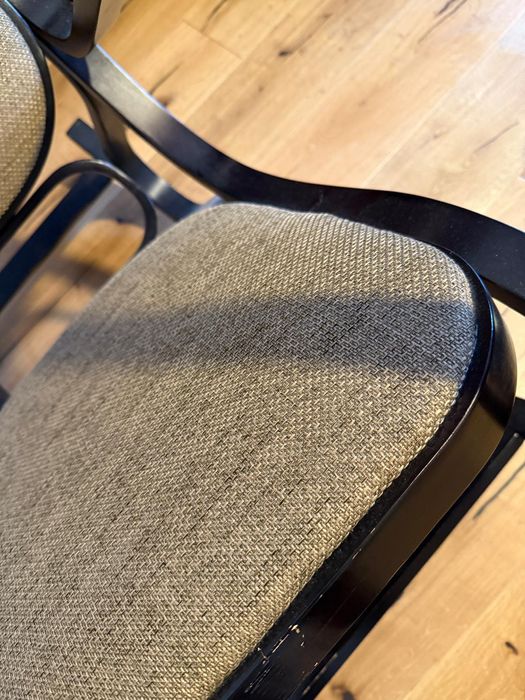 Fotel bujany gięty nowa tapicerka