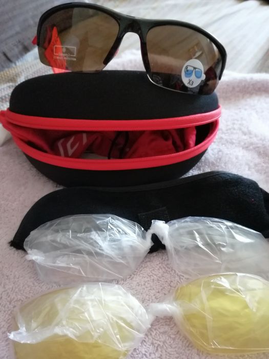 Óculos de sol Berg de 3 lentes novos