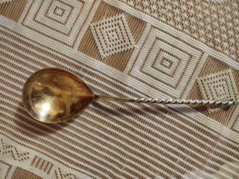 Набор столовых ложек мельхиор