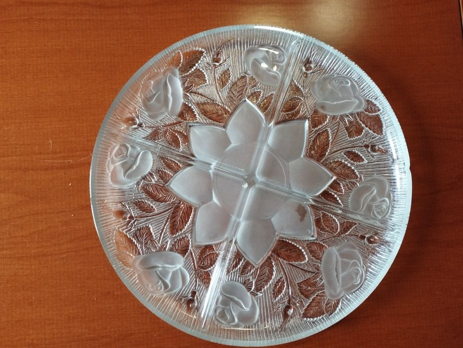 Várias peças em vidro e cristal