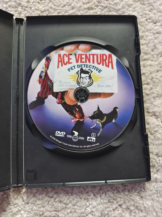 Ace Ventura psi detektyw Jim Carrey płyta dvd