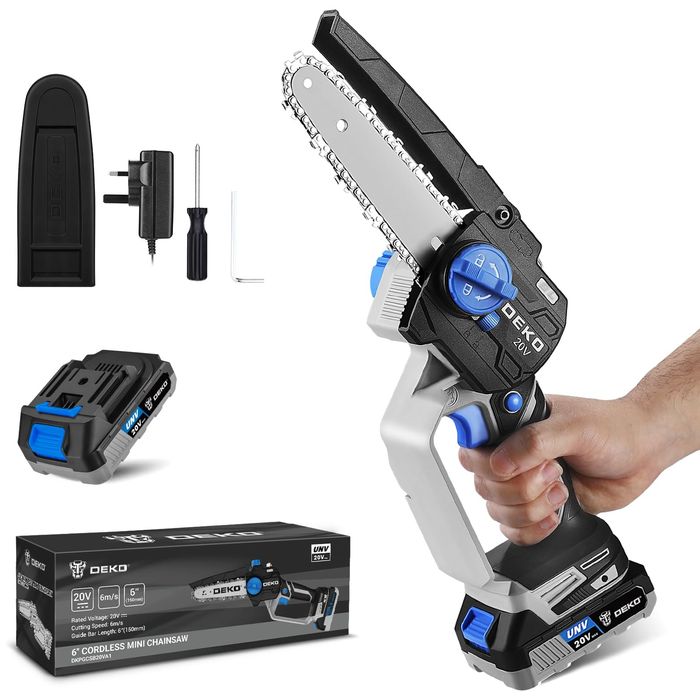 Mini piła łańcuchowa bezprzewodowa: DEKOPRO 15