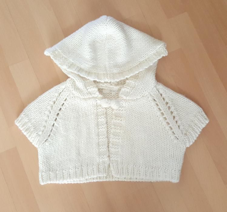 Narzutka sweterek CUBUS komunia roz 146 stan bdb+