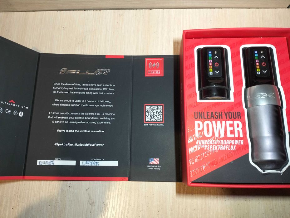 Тату-машинка. Бездротова