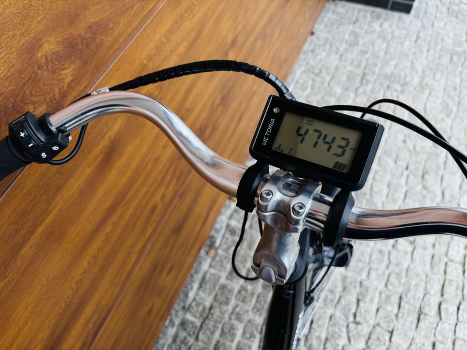 Elektryczna Victoria eUrban 5.1, centralny TranzX PST, niski przebieg