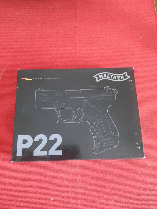 Pistola airsoft P22 nova