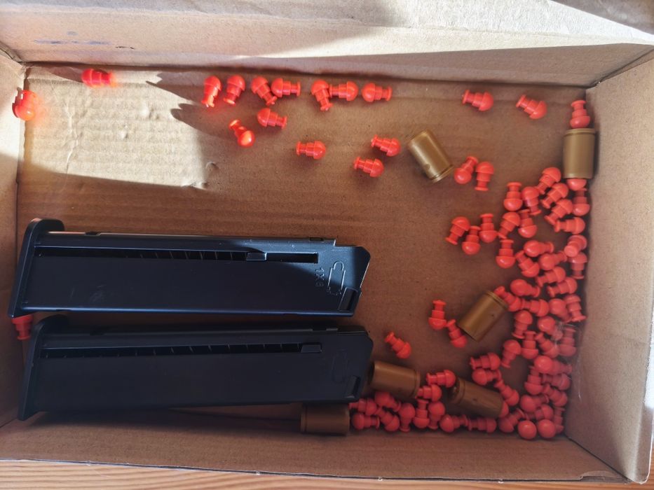 Pistola plástica brinquedo tipo M1911