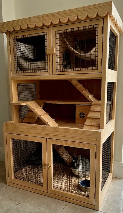 Casas P/ coelho/hamster personalizada