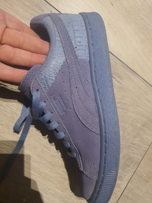 Adidasy sneakersy zamszowe skórzane Puma r.37