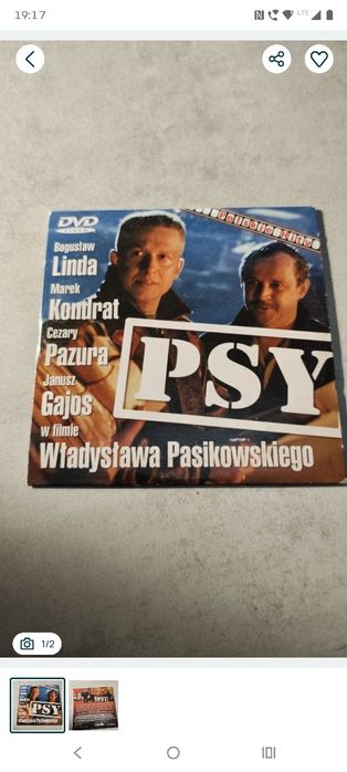 Psy. Film dvd. Bogusław Linda