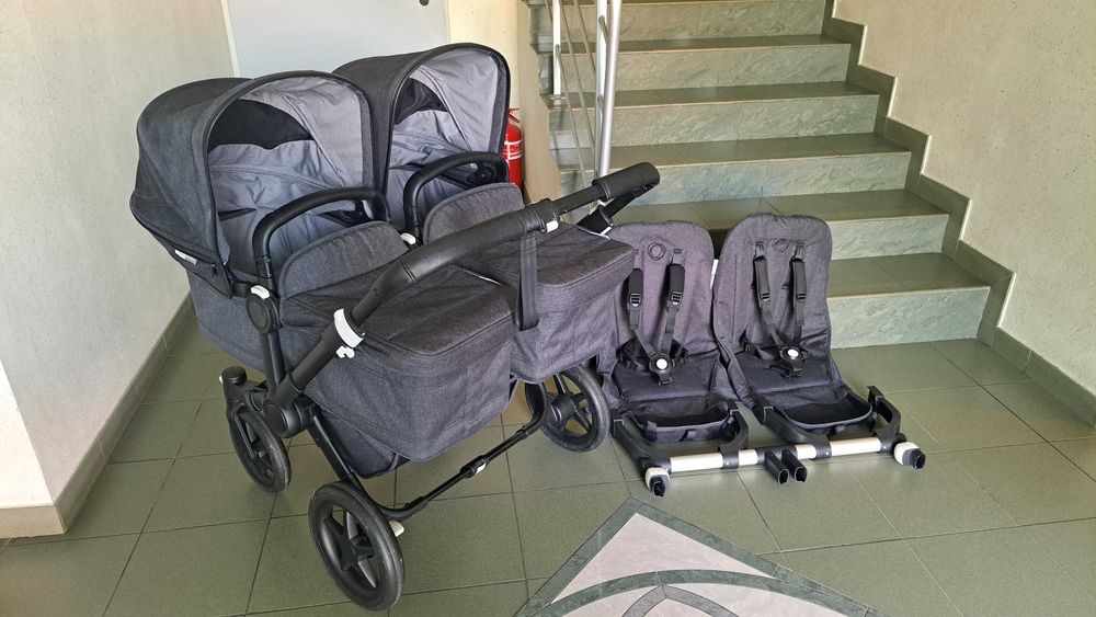 Bugaboo Donkey Twin 3 zestaw 4w1 KOMIS