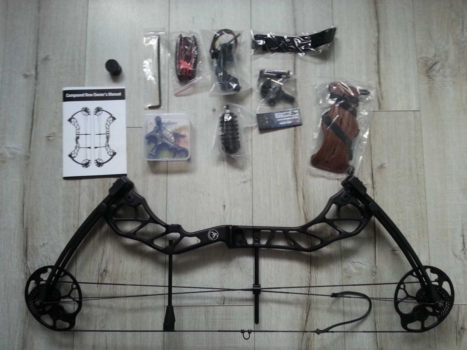 Łuk bloczkowy Toparchery T31 19-70 LBS nowy + dodatki