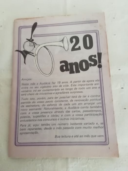 Revista Audácia - 20 anos