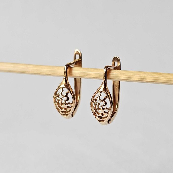Złote kolczyki 14K p.585 1,98g