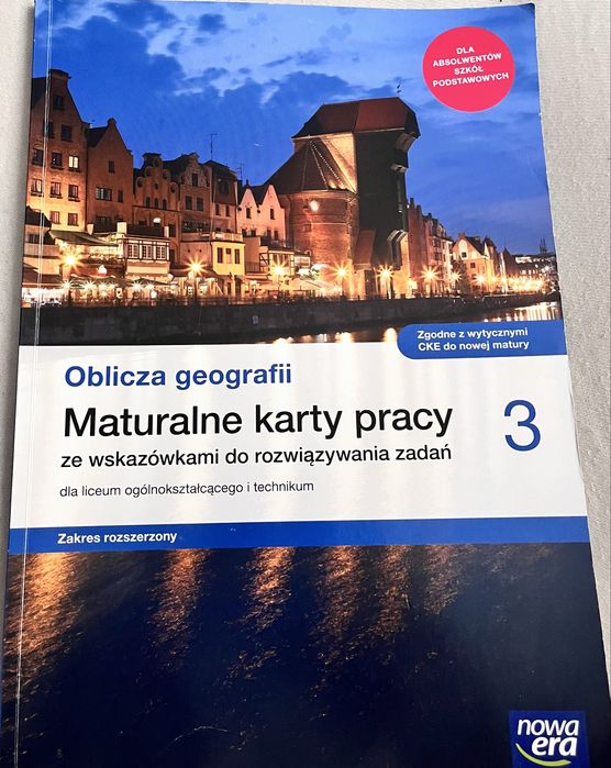 Oblicza geografii 3 - maturalne karty pracy