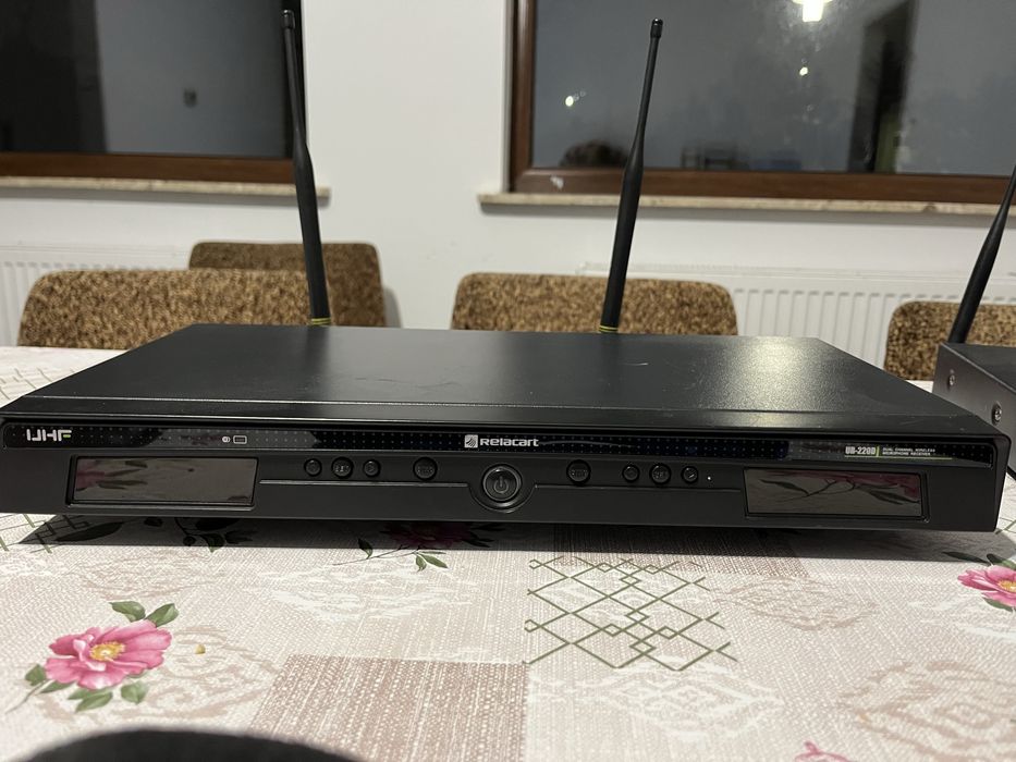 Relacart UR-220D – odbiornik bezprzewodowy UHF (2-kanałowy)