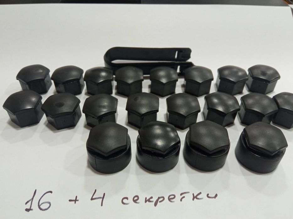 Колпачки заглушки на колесные болты и гайки. Ключ 17,19,21,22 Цвета
