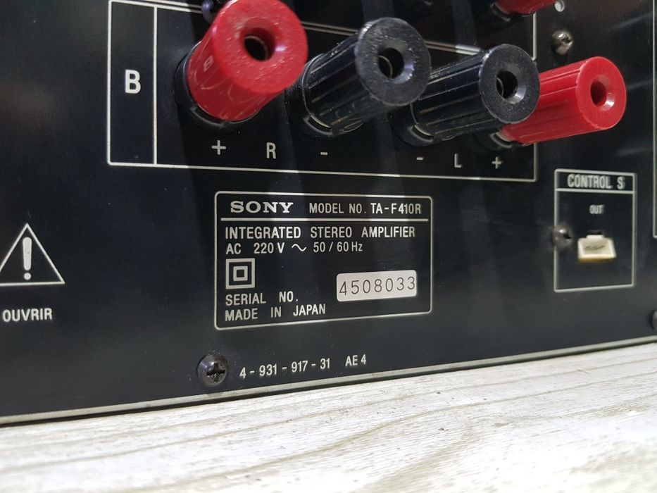 Стерео усилитель/підсилювач  Sony TA-F410R 2*70 Вт! б/у з Німеччини