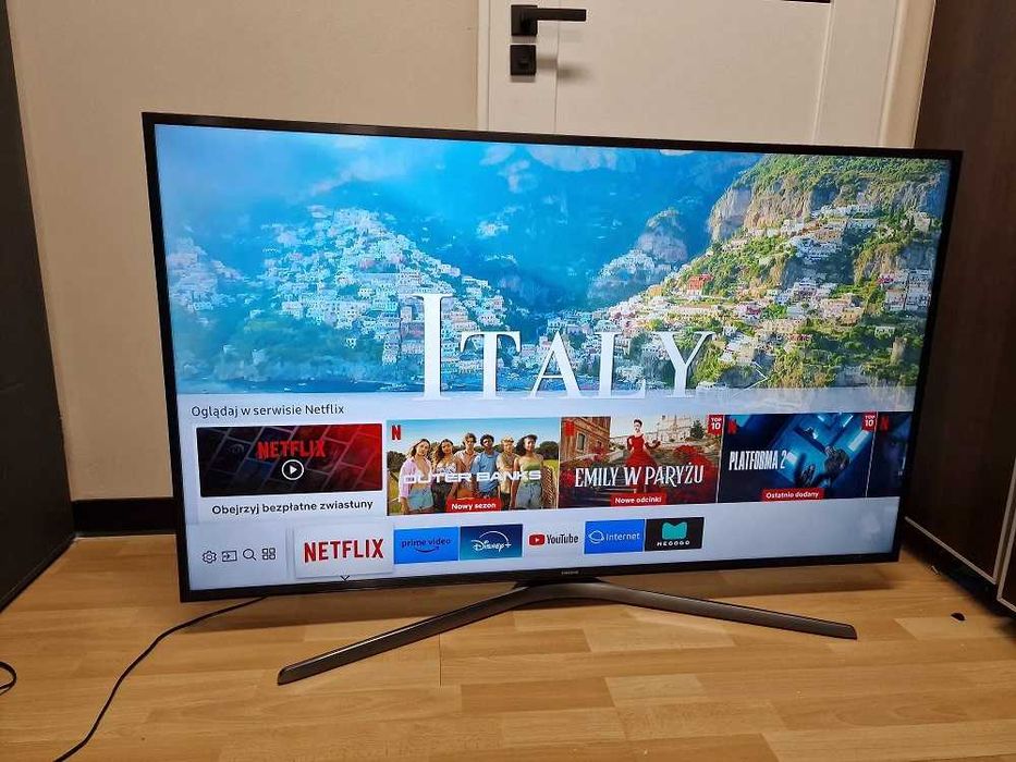 SMART TV Samsung 55" Dostawa Gratis! Wi-Fi 4K UHD DVB-T2HEVC Bluetooth