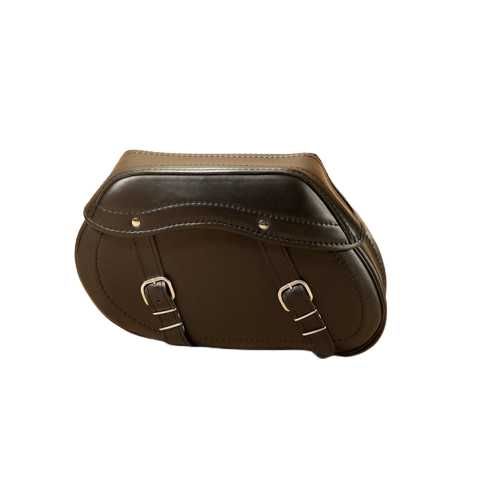 Sakwy skórzane motocyklowe S14A 50cm czarne