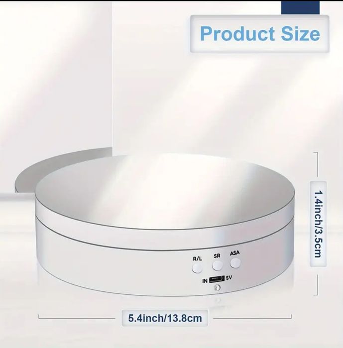 Duporte de decoração giratório