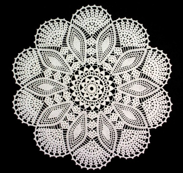 Serwetka szydełkowa 46cm (S157)