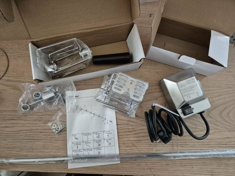 Rożno elektryczne  Onlyfire 100cm NOWE grill