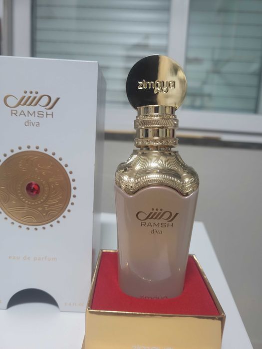Perfume Lattafa Mulher Ramsh diva Novo