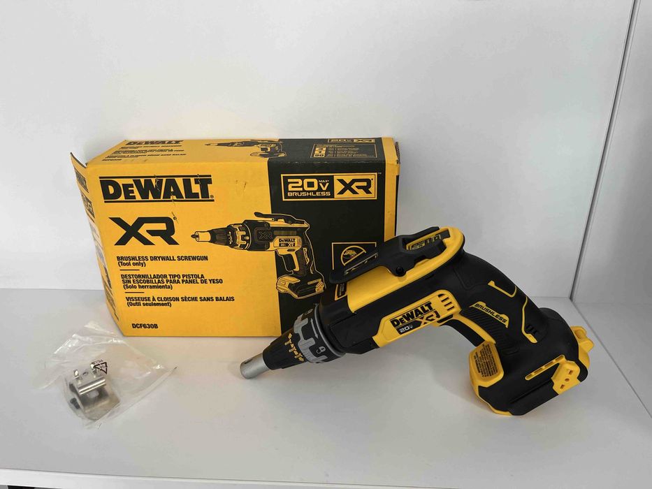 Бесщітковий шуруповерт для гіпсокартону DEWALT DCF630B 20V