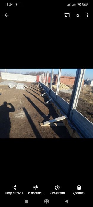 Установка еврозаборов,калитки и ворот.