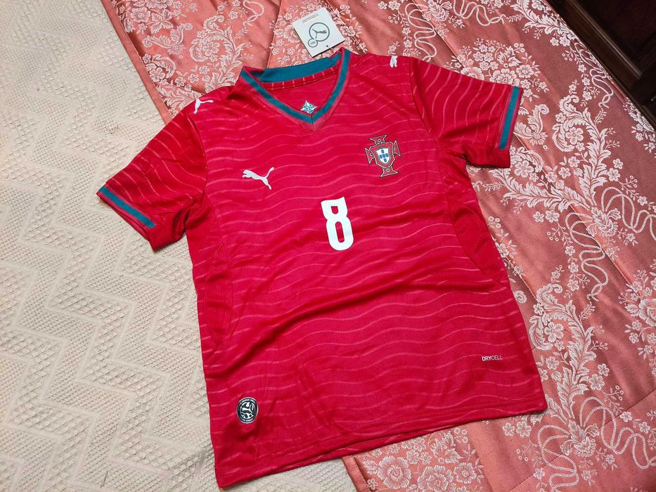 Camisola Criança Bruno Fernandes Equipamento Portugal | NOVO