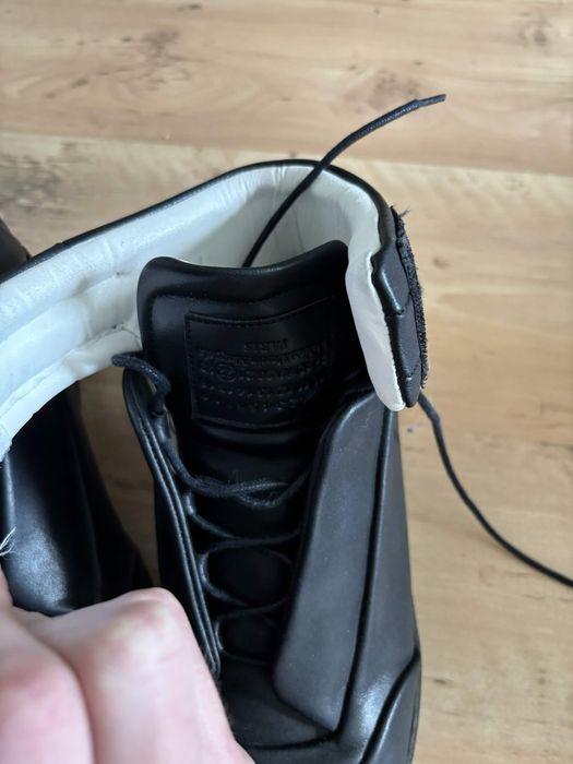 Buty skorzane wysokie