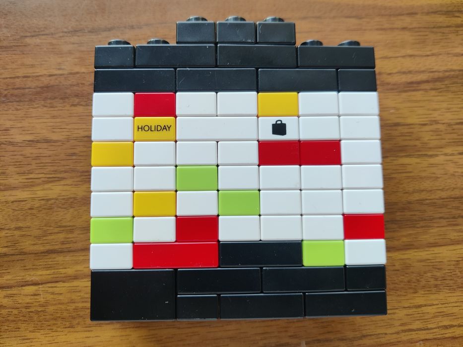 Конструктор-календар (як LEGO)